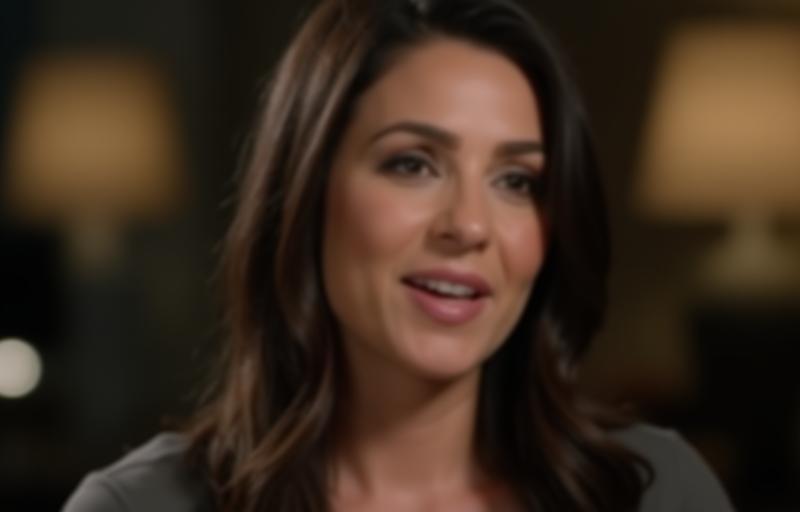 Still image from a celebrity interview
